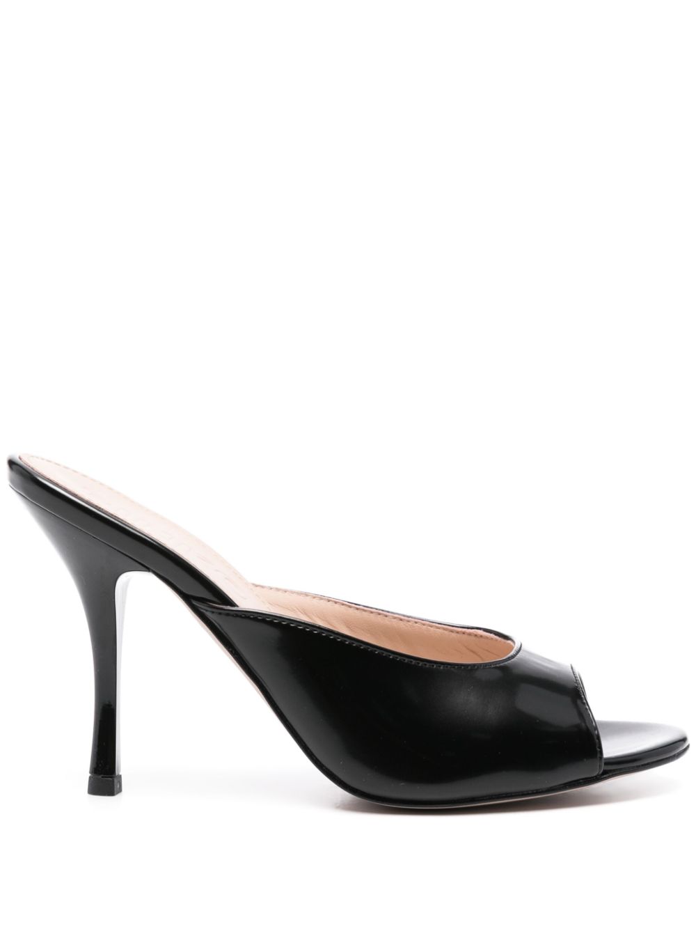 PINKO Janis 105mm mules - Black von PINKO