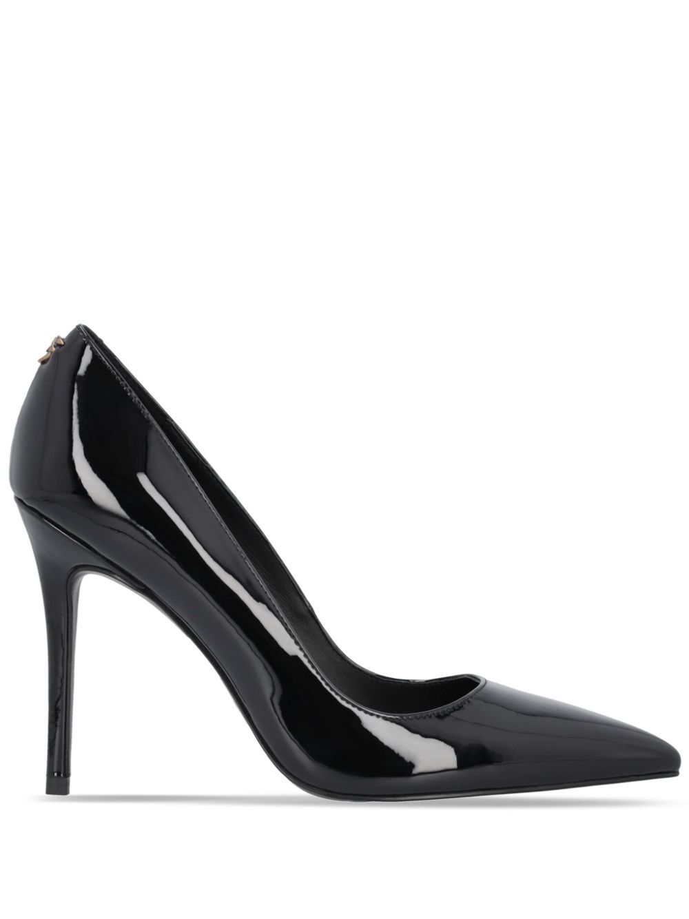 PINKO Juliette 90mm patent-finish pumps - Black von PINKO