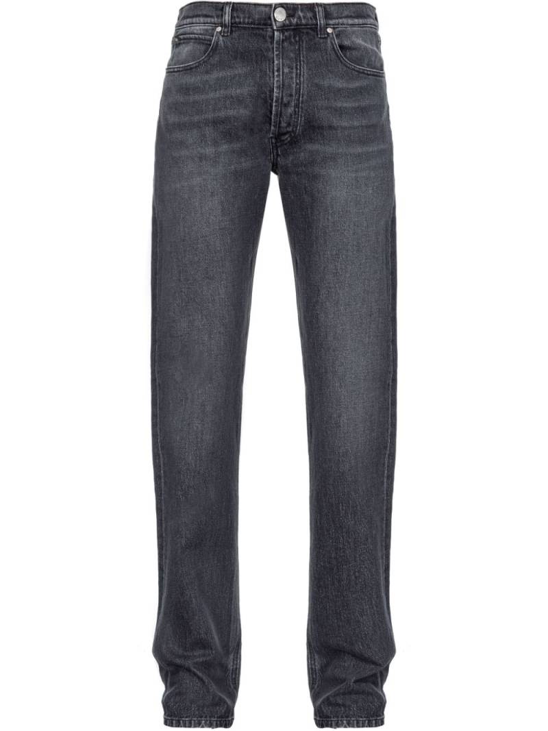 PINKO Leyda loose low-rise jeans - Grey von PINKO