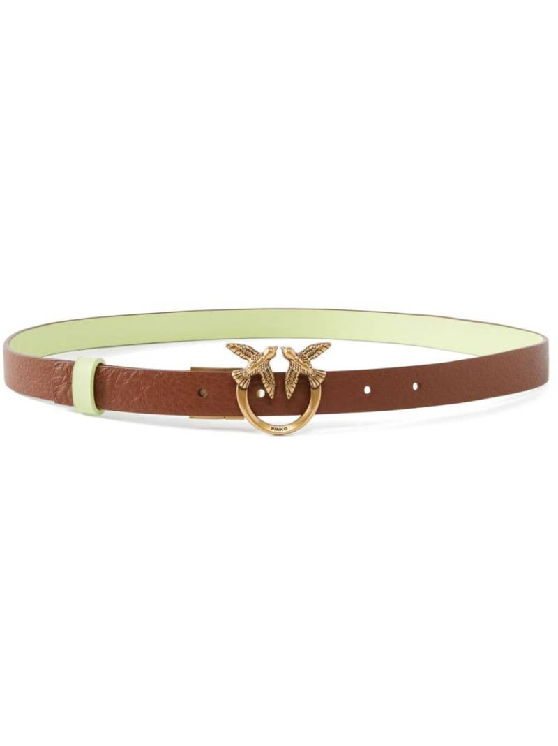 PINKO Love Berry H2 reversible belt - Brown von PINKO