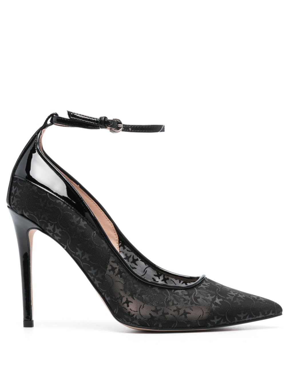 PINKO Love Birds 105mm pumps - Black von PINKO