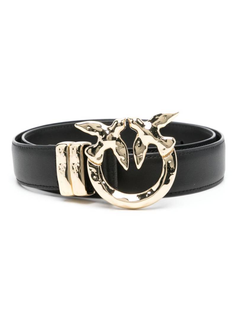 PINKO Love Birds-buckle belt - Black von PINKO