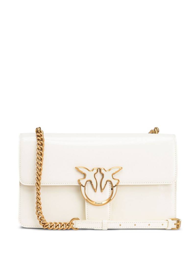 PINKO Love Birds shoulder bag - White von PINKO