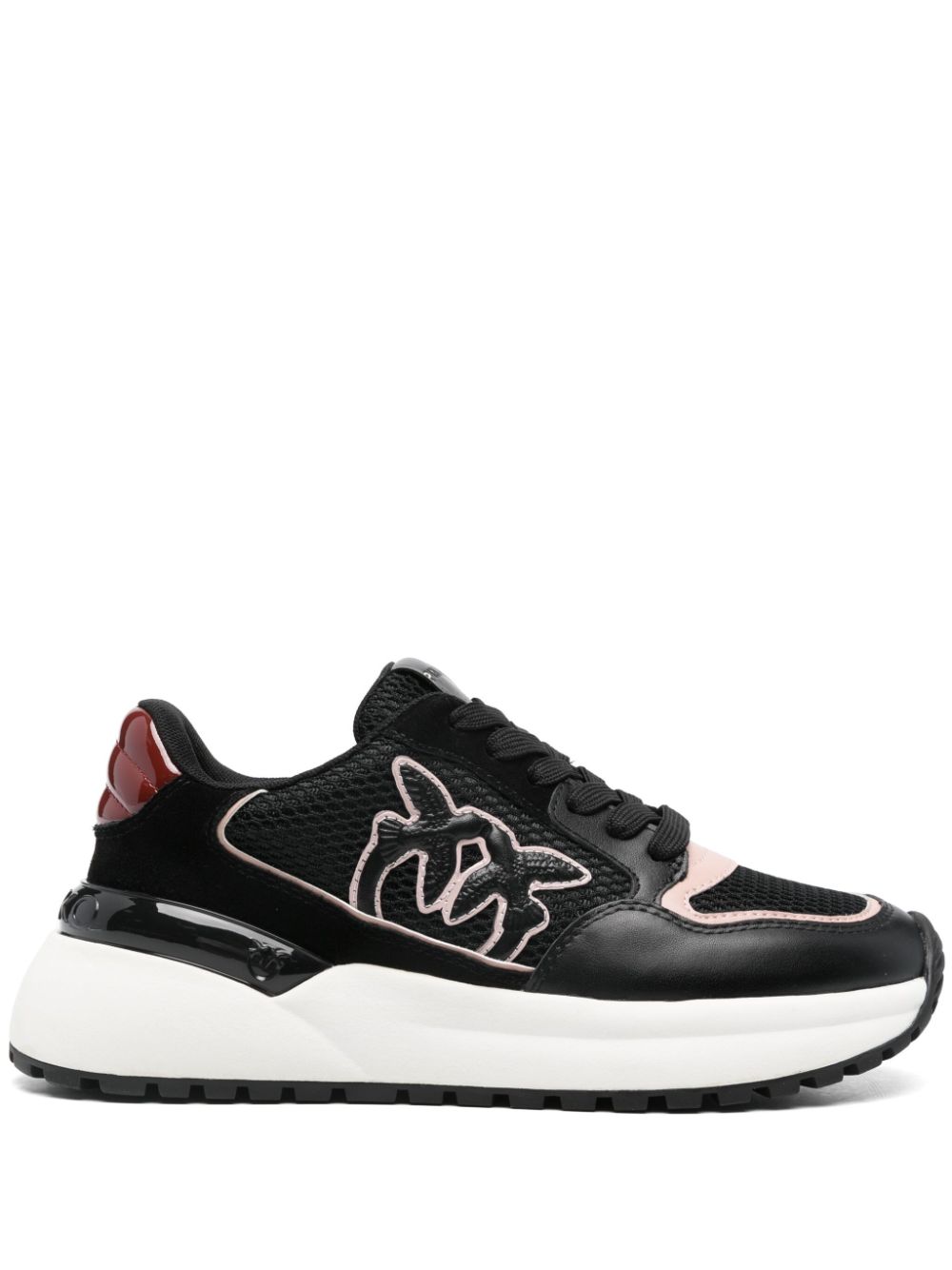 PINKO Love Birds sneakers - Black von PINKO