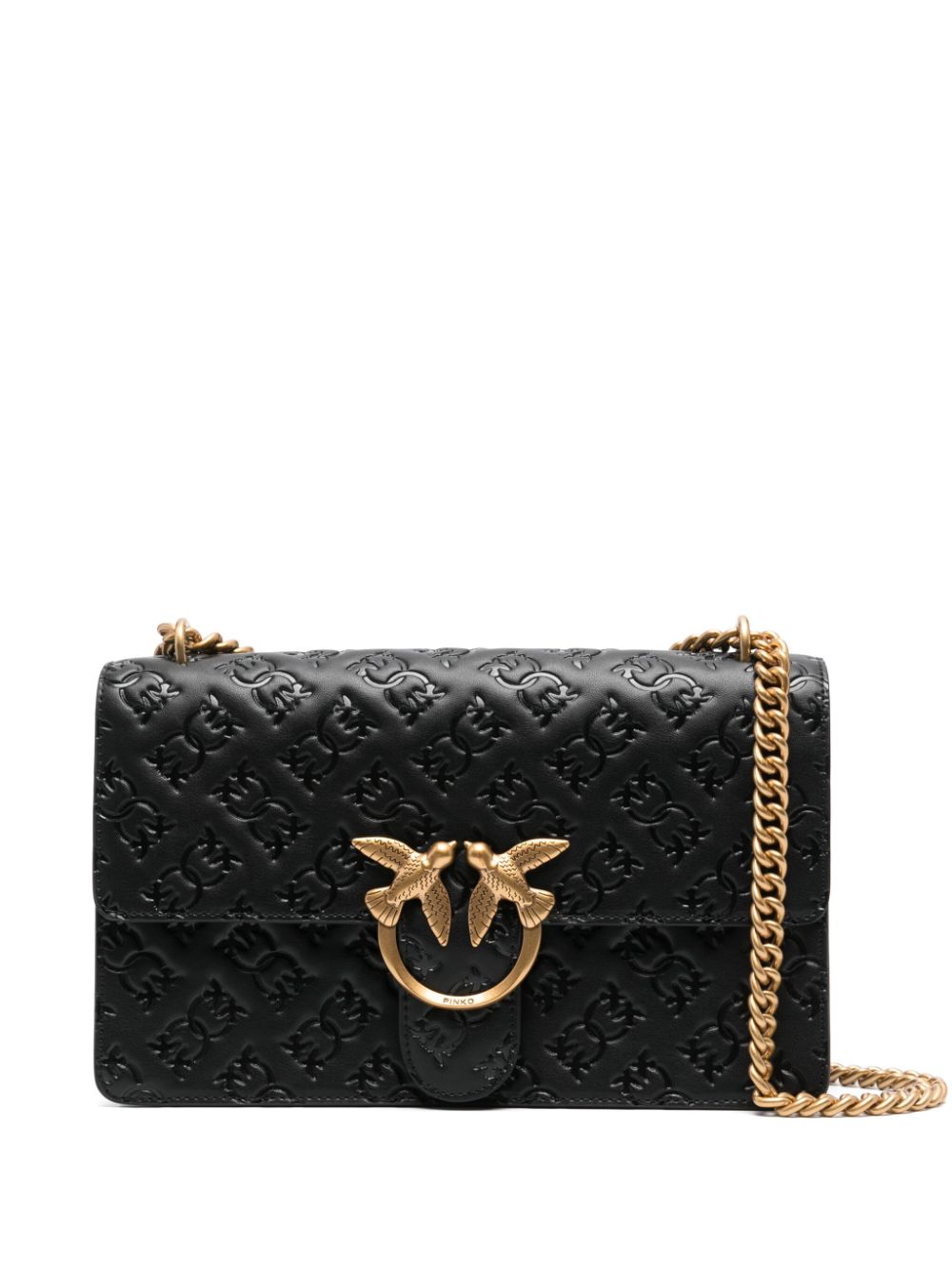 PINKO Love One Classic crossbody bag - Black von PINKO