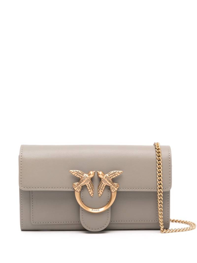 PINKO Love One clutch bag - Neutrals von PINKO