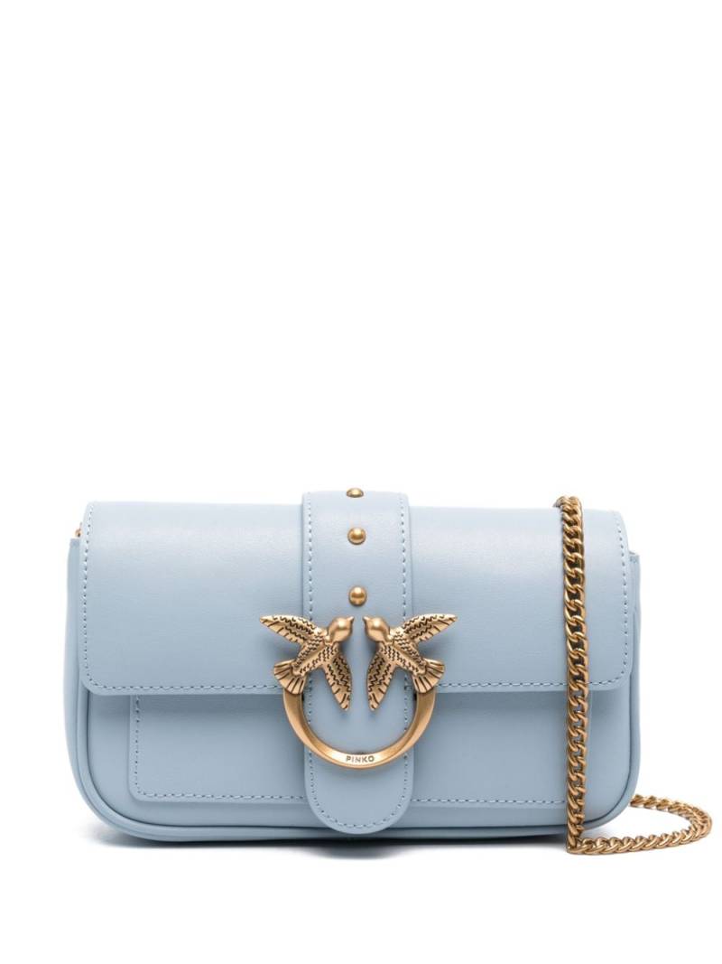 PINKO Love One shoulder bag - Blue von PINKO