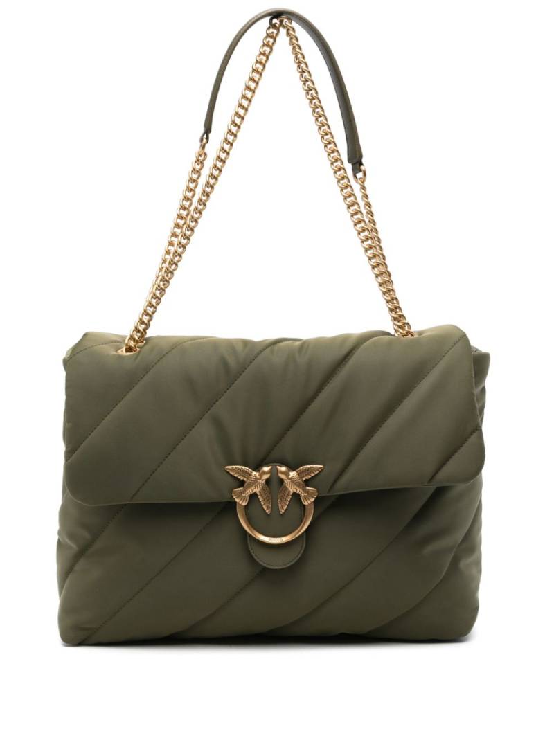 PINKO Love Puff Extra shoulder bag - Green von PINKO