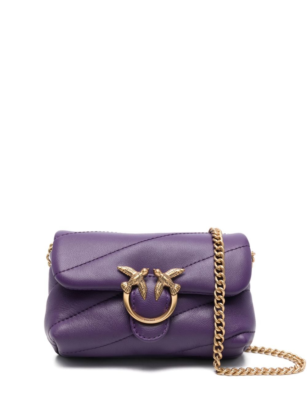 PINKO Love Puff mini bag - Purple von PINKO