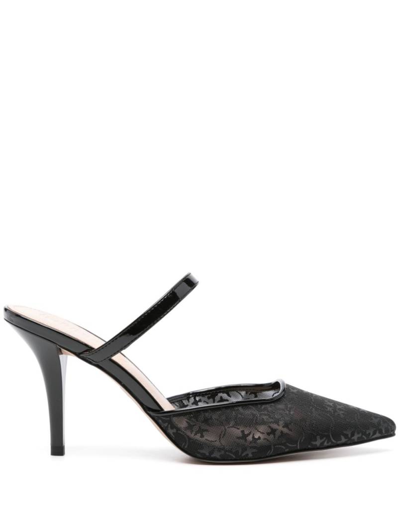 PINKO Lucy 90mm mules - Black von PINKO