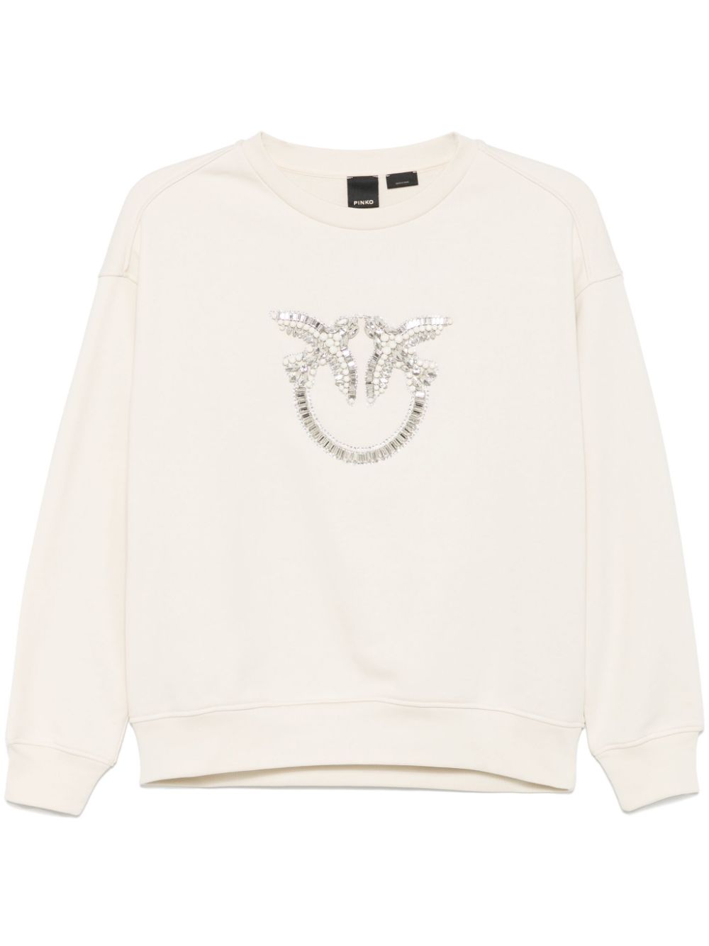 PINKO Nelly sweatshirt - White von PINKO