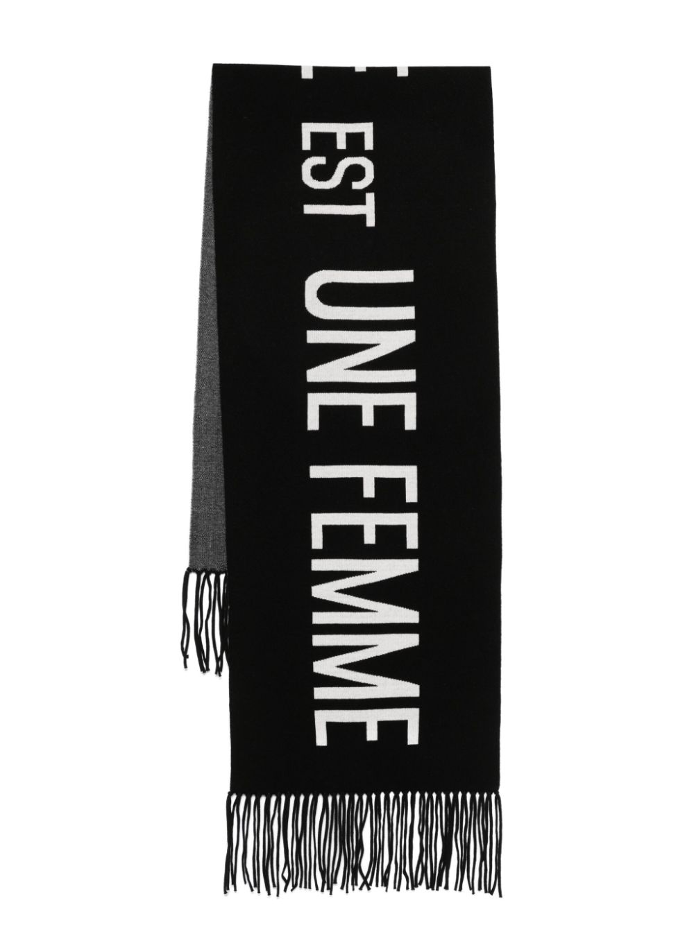 PINKO Oregon Rex scarf - Black von PINKO