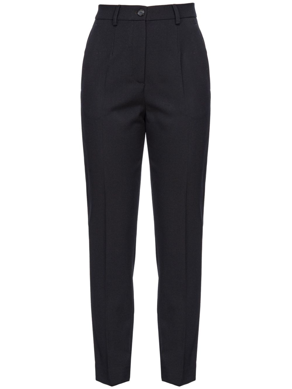 PINKO Palau pressed-crease trousers - Black von PINKO