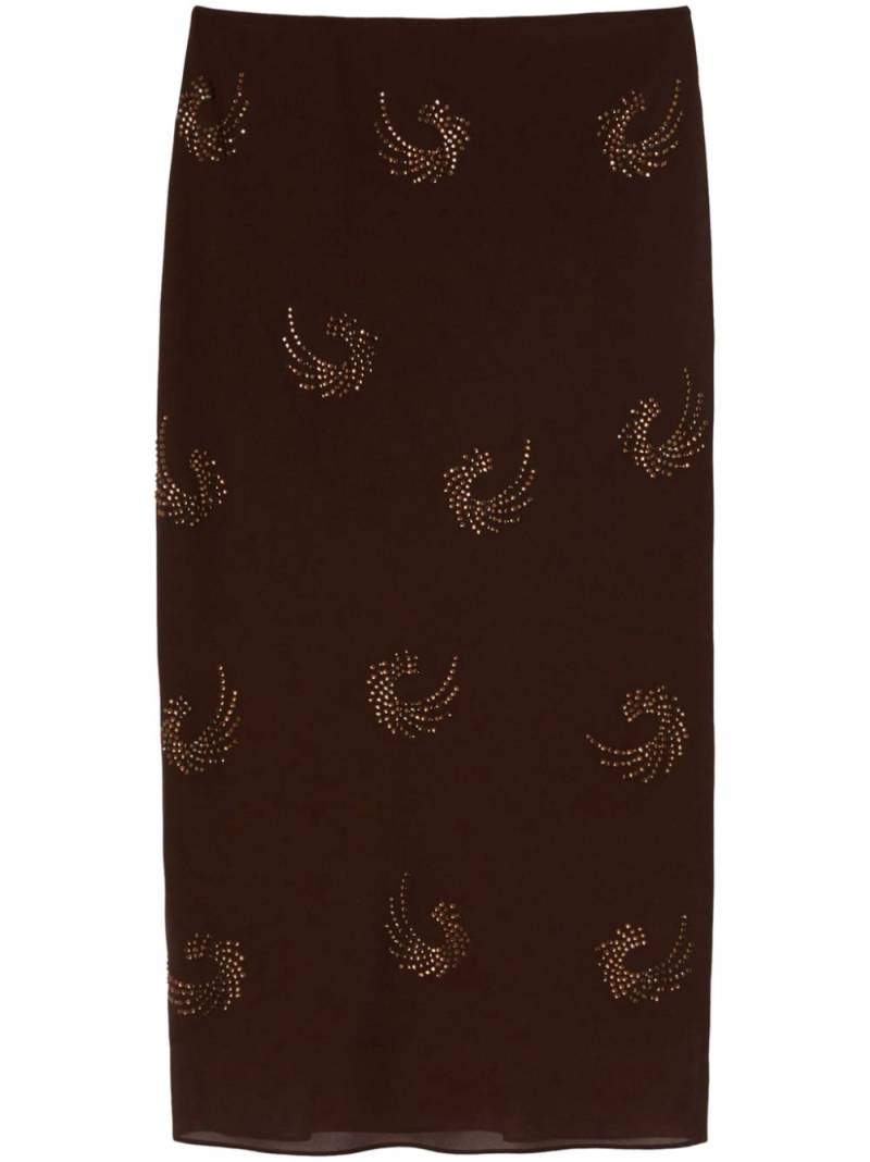 PINKO Pavese skirt - Brown von PINKO