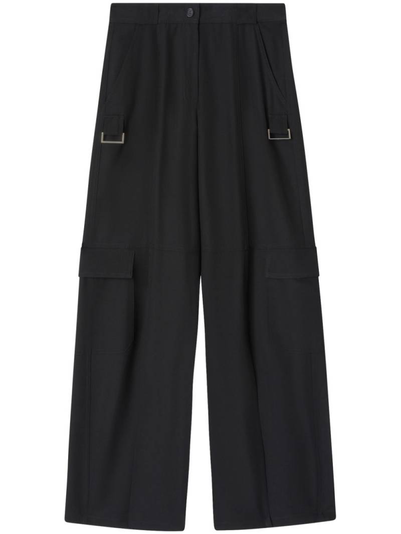 PINKO Pelaggi flared trousers - Black von PINKO