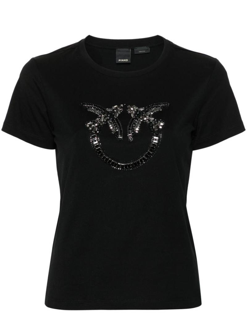 PINKO Quentin T-shirt - Black von PINKO