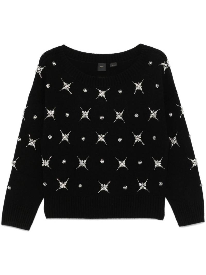 PINKO Scottish Fold sweater - Black von PINKO