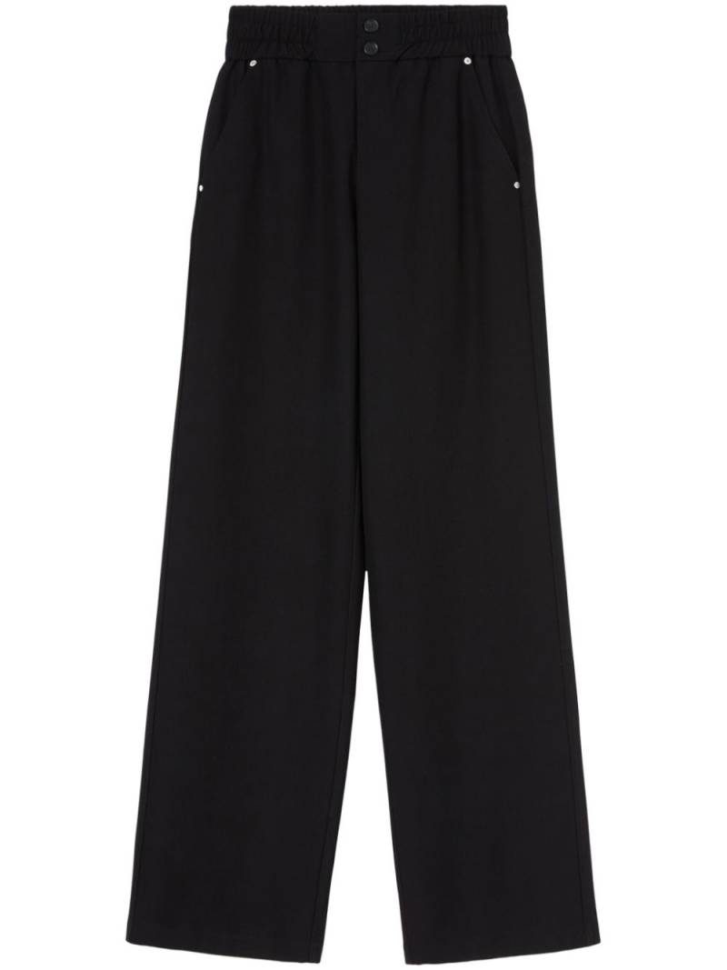 PINKO Semaforo straigh-leg trousers - Black von PINKO