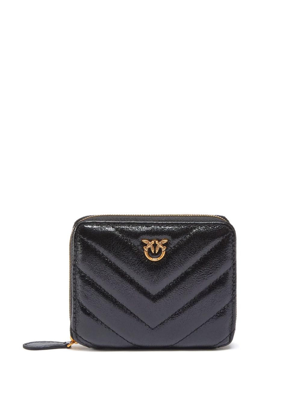 PINKO Taylor zip-around wallet - Black von PINKO