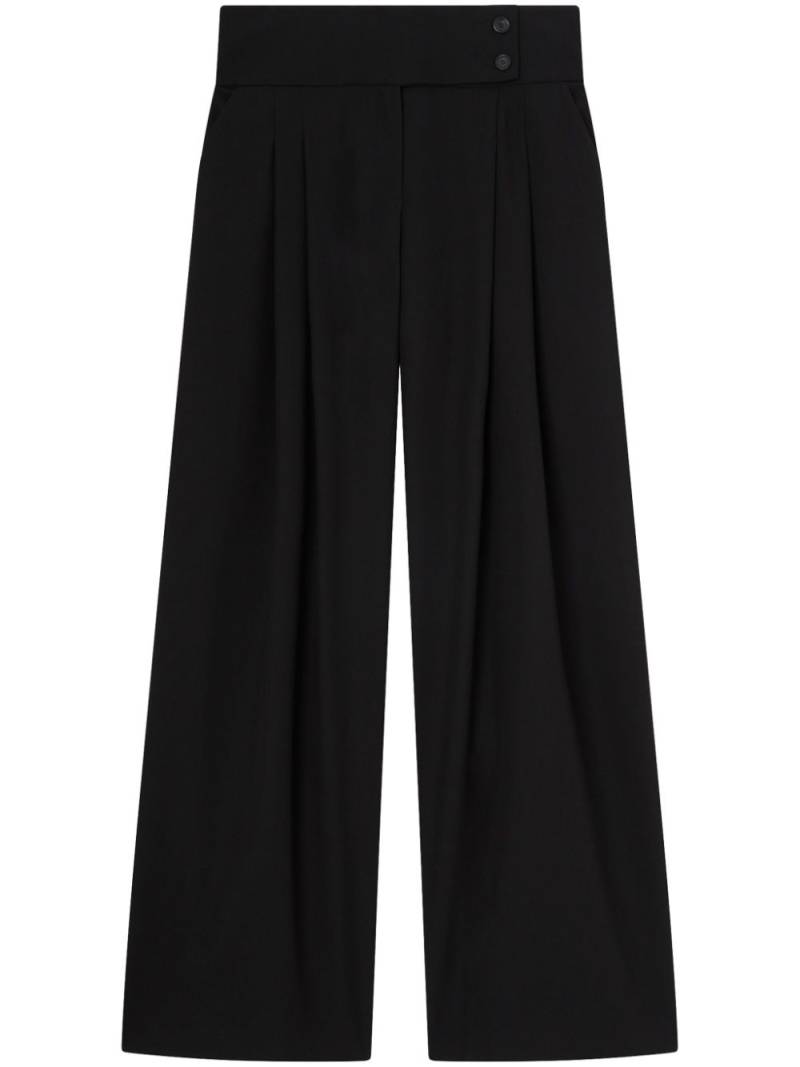 PINKO Timbro flared trousers - Black von PINKO