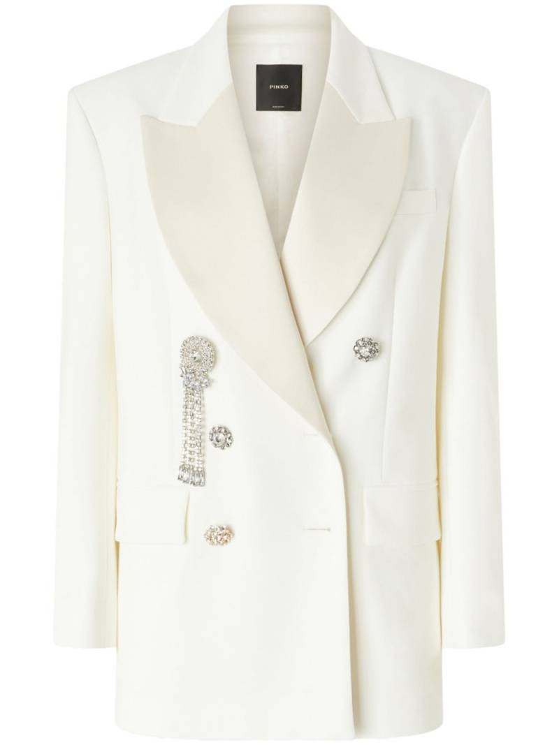 PINKO Vallini blazer - White von PINKO