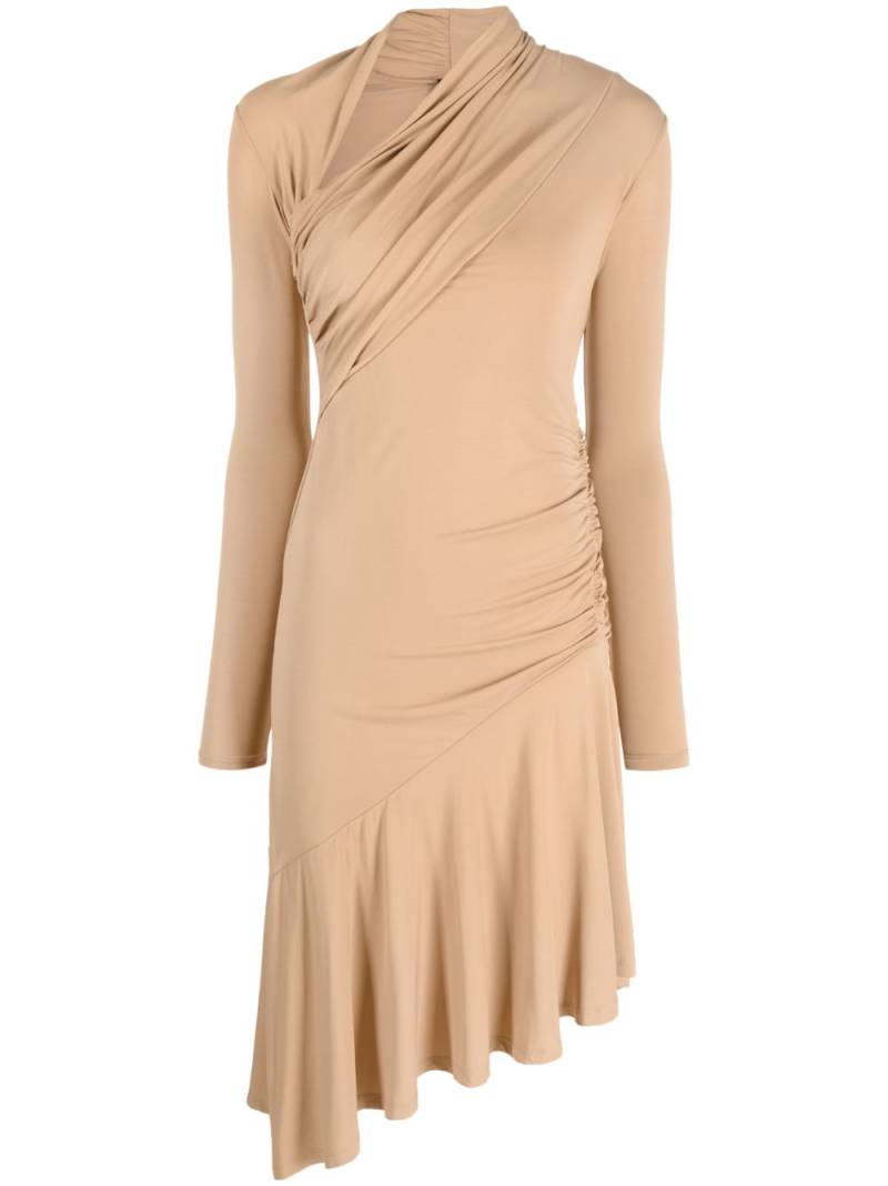 PINKO asymmetric-design minidress - Neutrals von PINKO