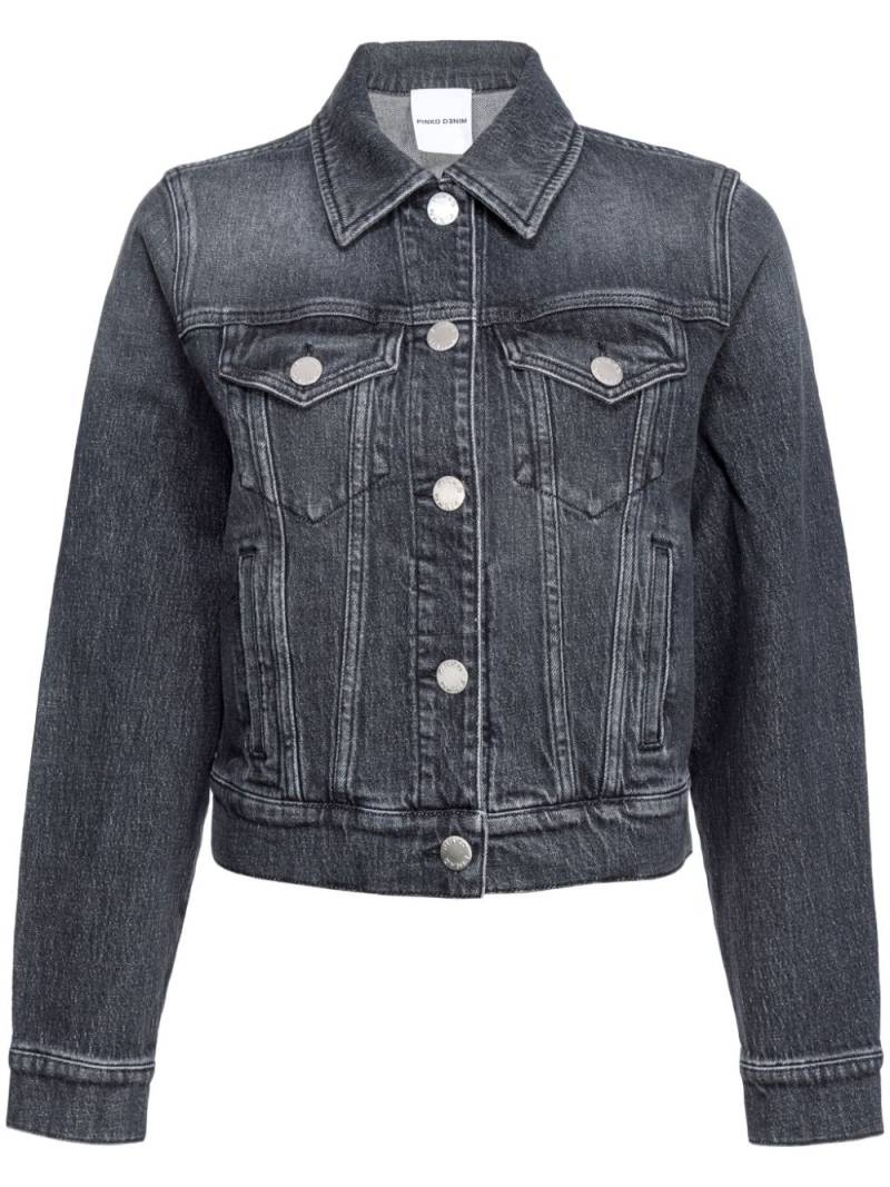 PINKO buttoned denim jacket - Grey von PINKO