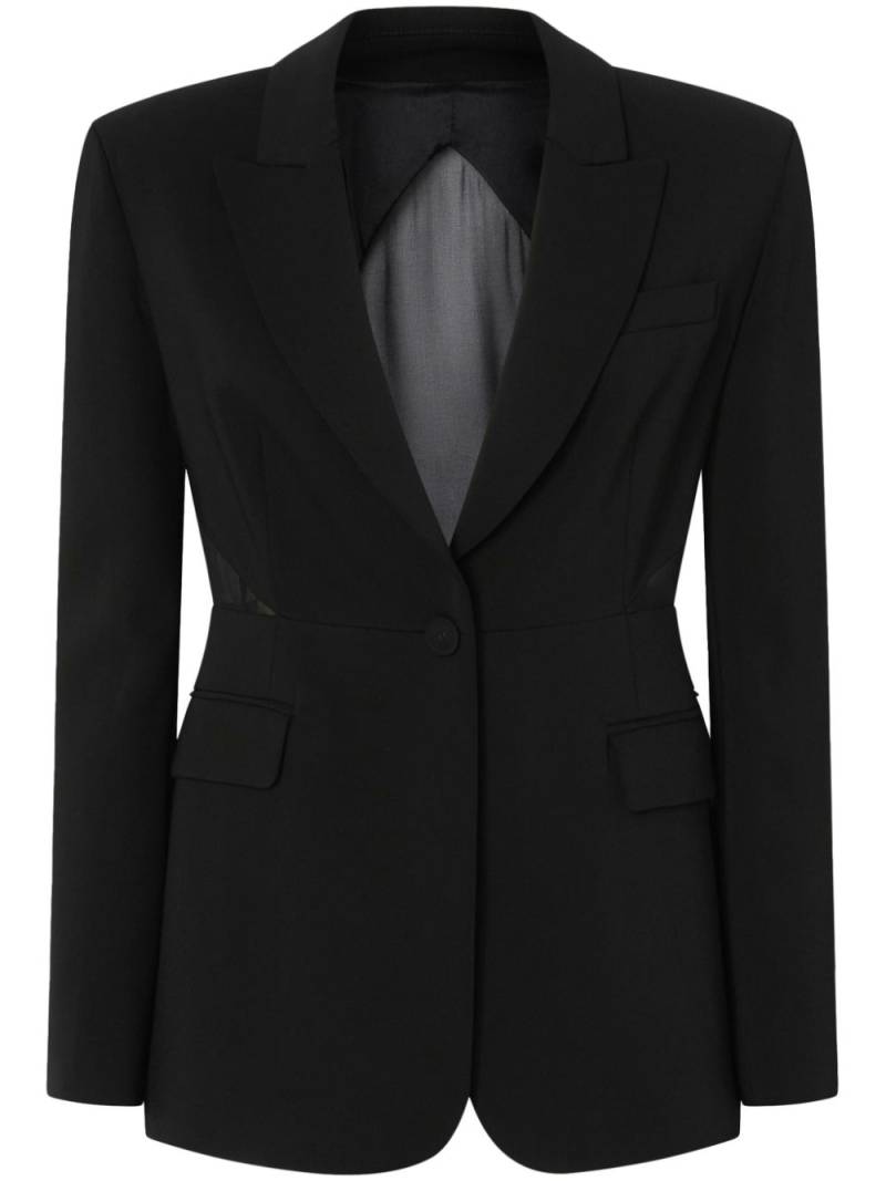 PINKO cut-out detailing blazer - Black von PINKO