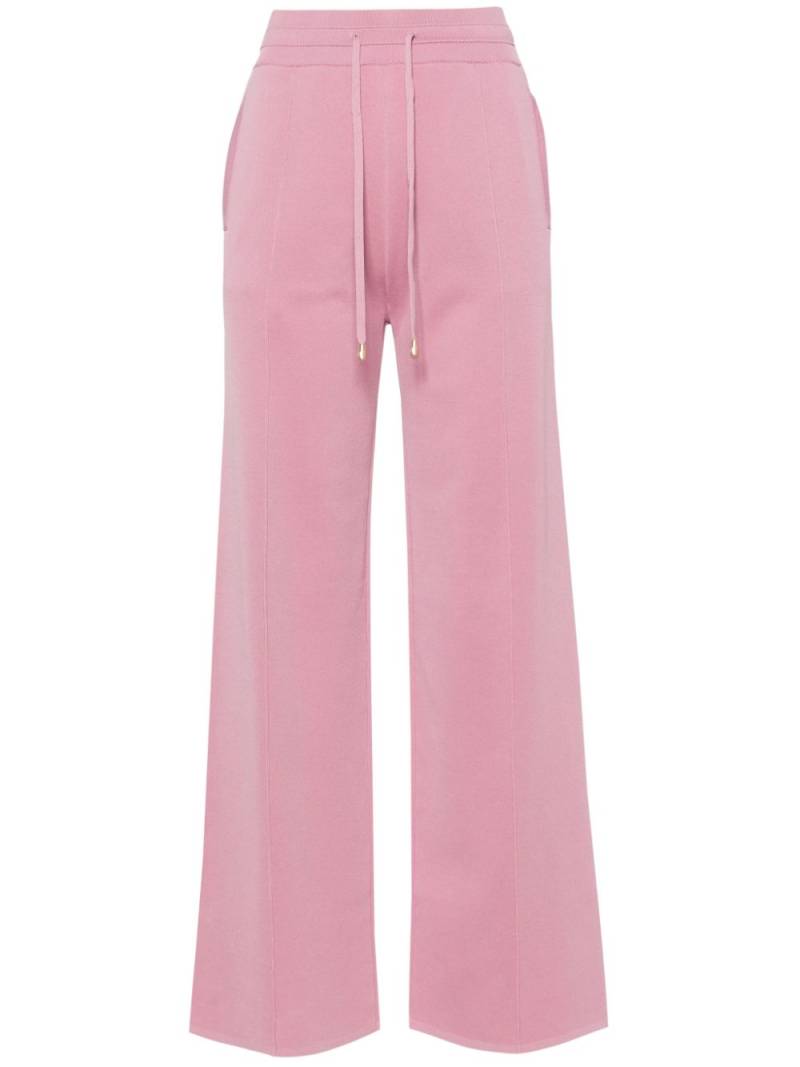 PINKO drawstring-wais knitted trousers von PINKO