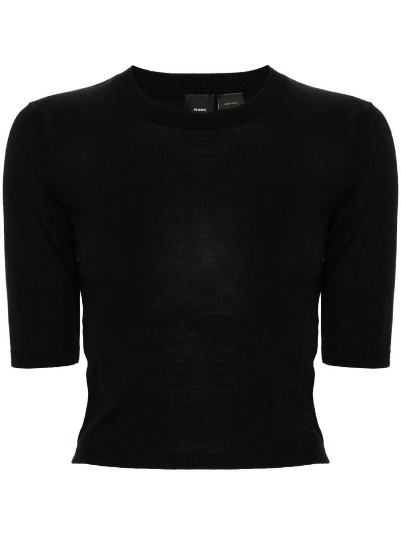 PINKO fine-knit top - Black von PINKO