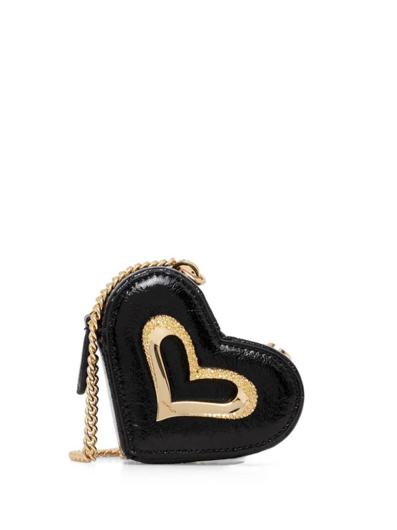 PINKO heart-shaped cross body bag - Black von PINKO