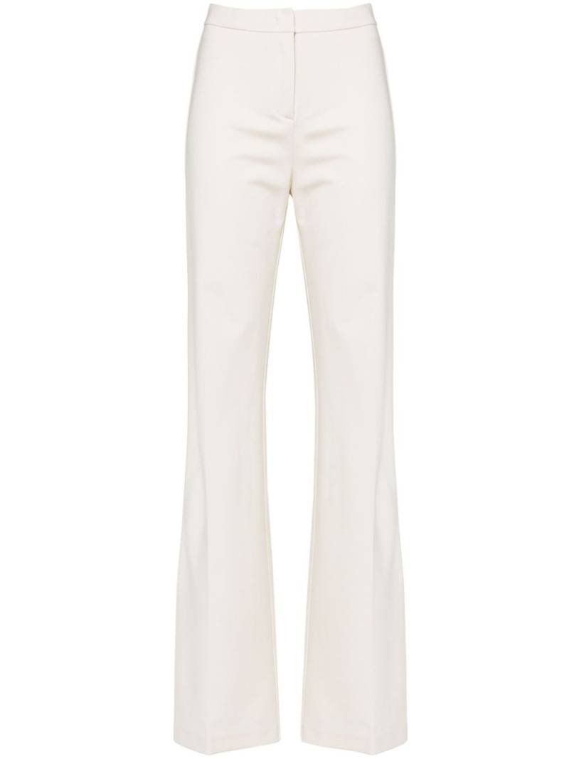 PINKO high-waist flared trousers - Neutrals von PINKO