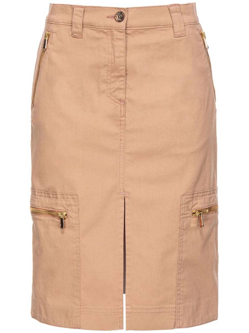 PINKO high-waisted cargo skirt - Neutrals von PINKO