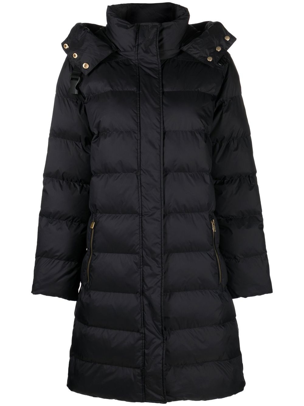 PINKO hooded quilted parka - Black von PINKO