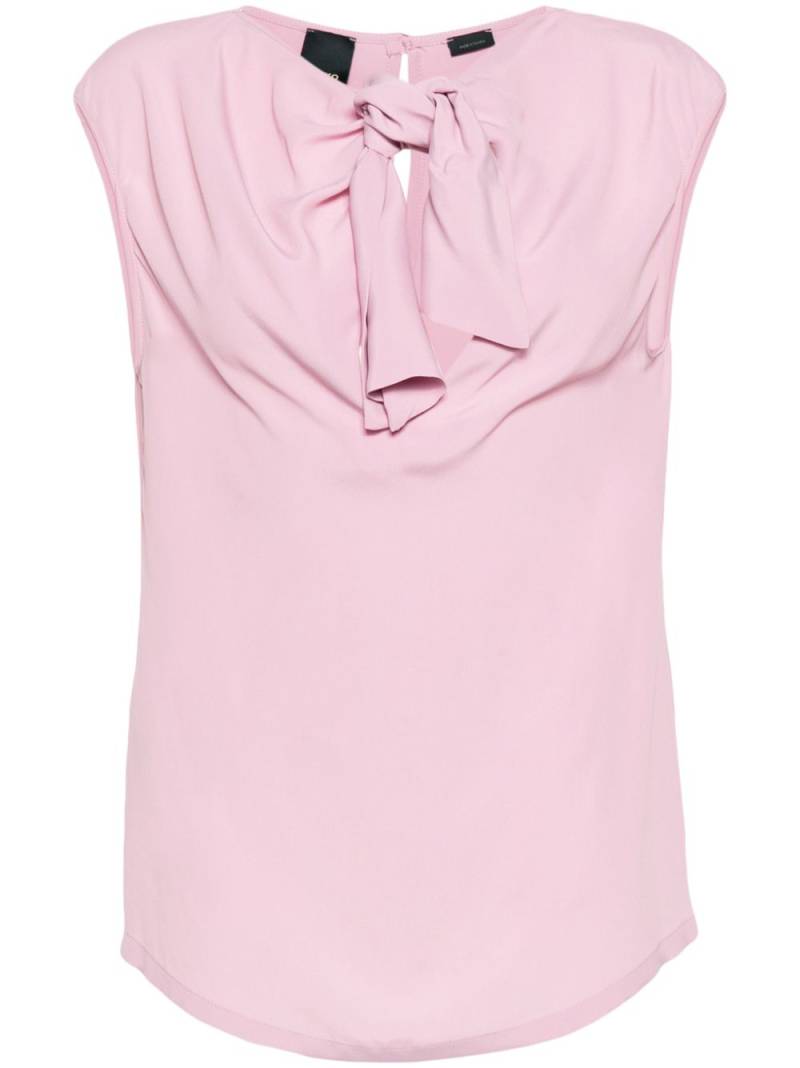 PINKO knotted crepe blouse von PINKO