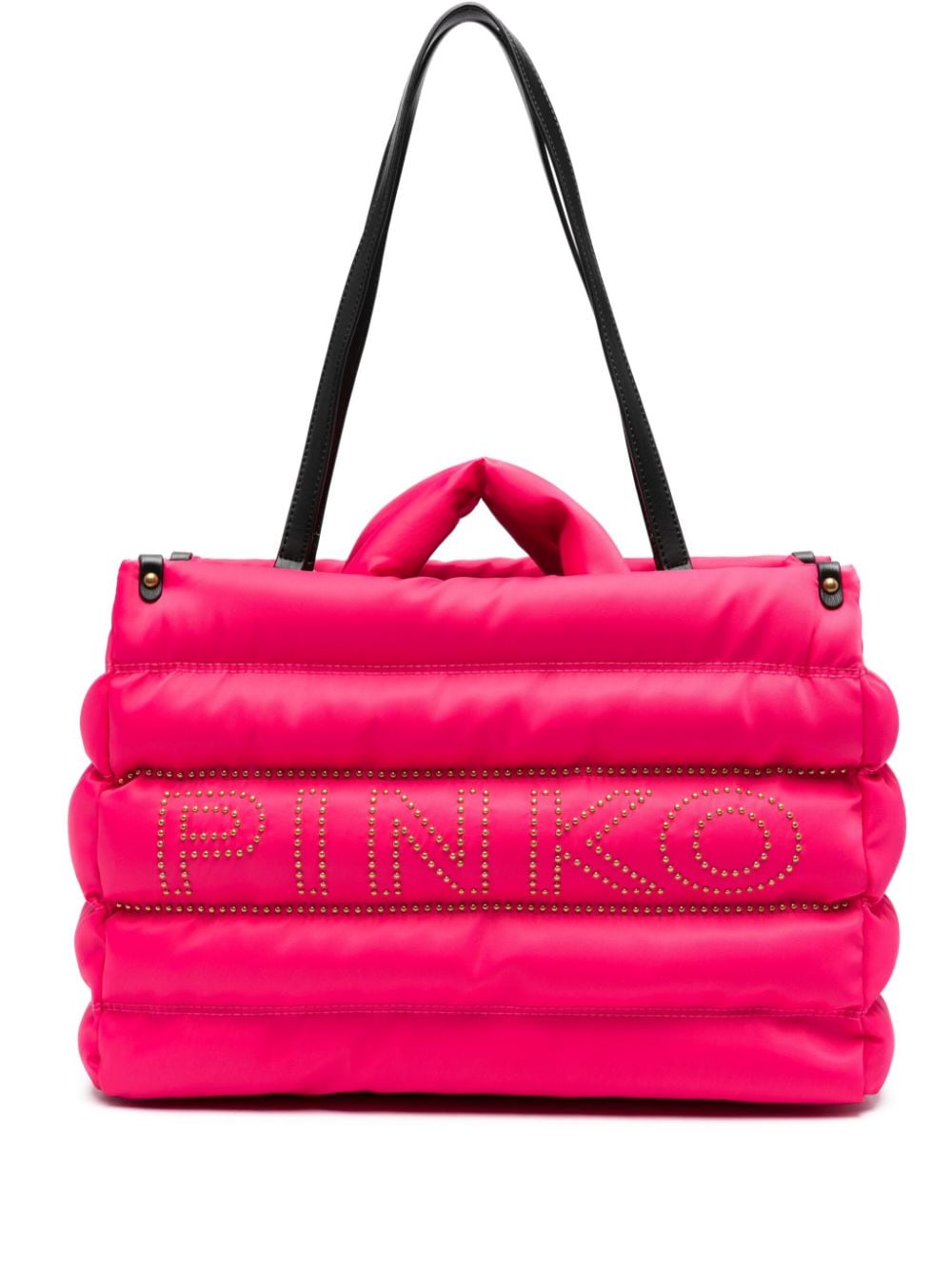 PINKO logo-embellished quilted tote bag von PINKO