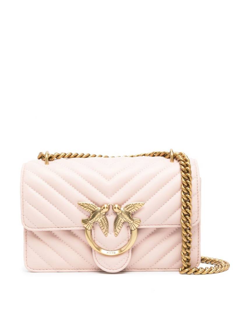 PINKO matelassé-effect crossbody bag von PINKO