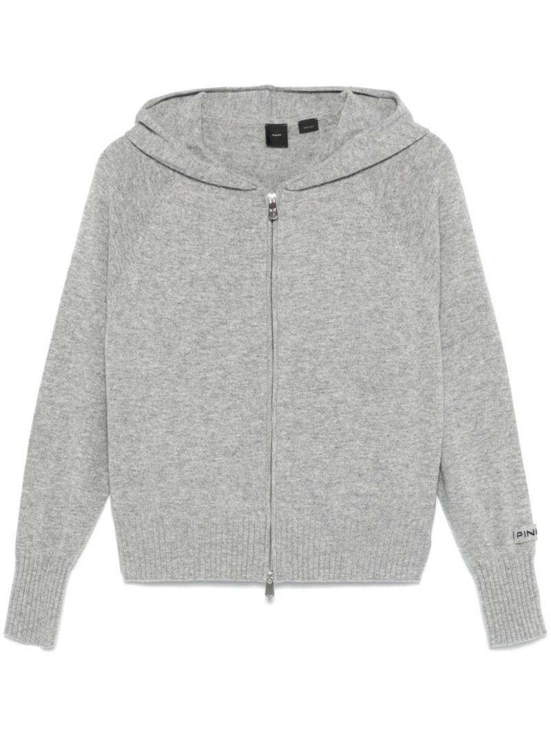 PINKO mélange hoodie - Grey von PINKO