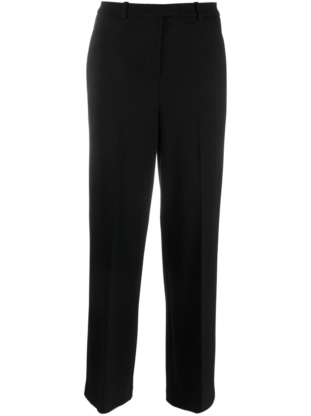 PINKO mid-rise straight-leg trousers - Black von PINKO