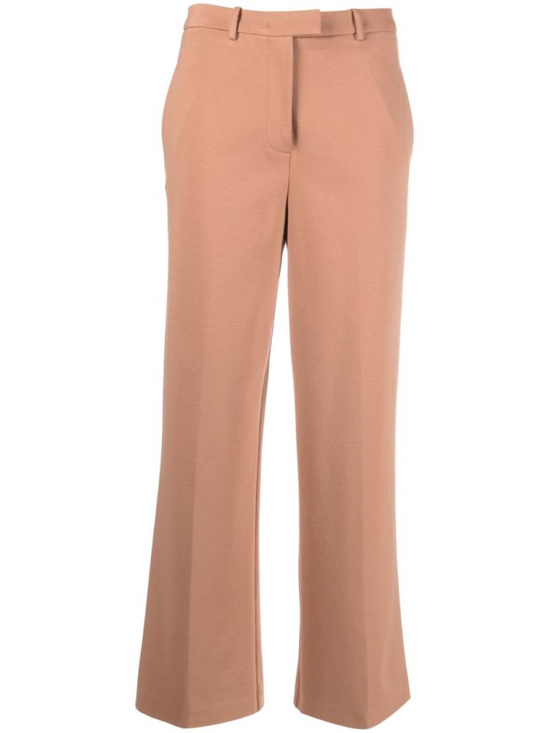 PINKO mid-rise straight-leg trousers - Brown von PINKO