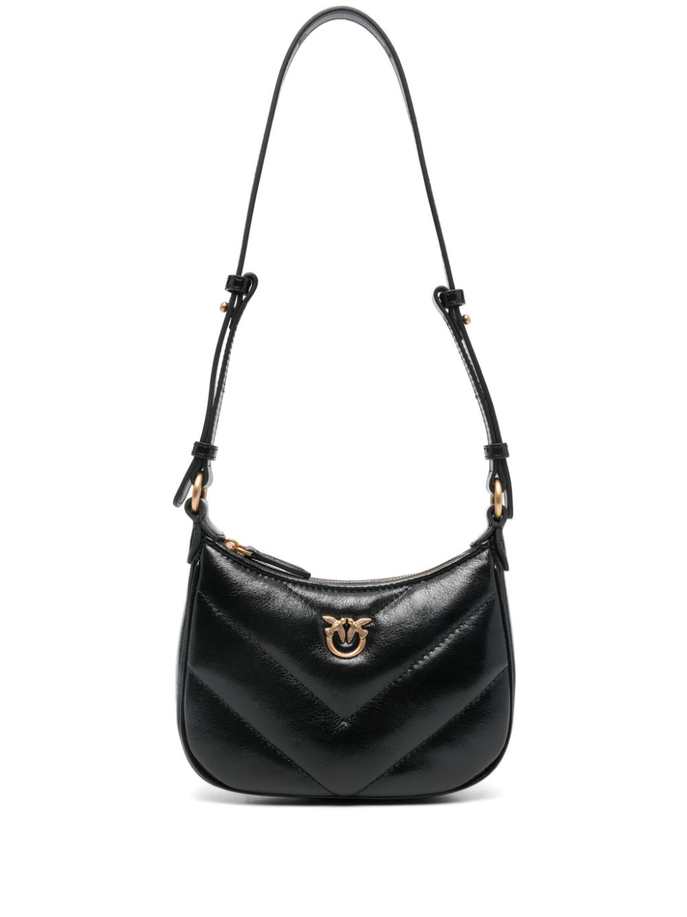 PINKO mini Half Moon shoulder bag - Black von PINKO