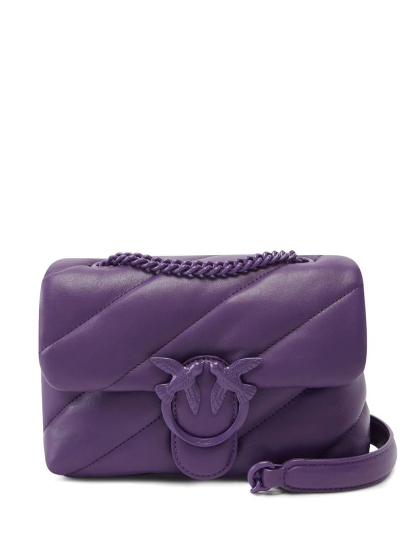 PINKO mini Love Puff crossbody bag - Purple von PINKO