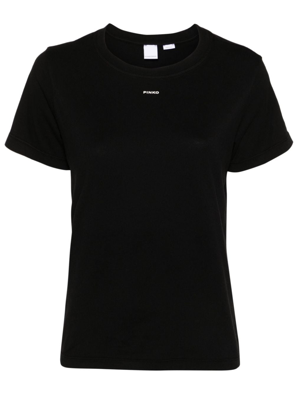 PINKO mini-logo T-shirt - Black von PINKO