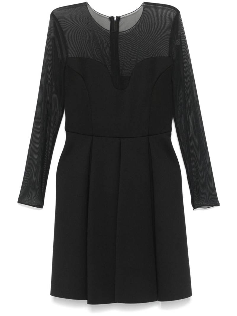 PINKO panelled mini dress - Black von PINKO