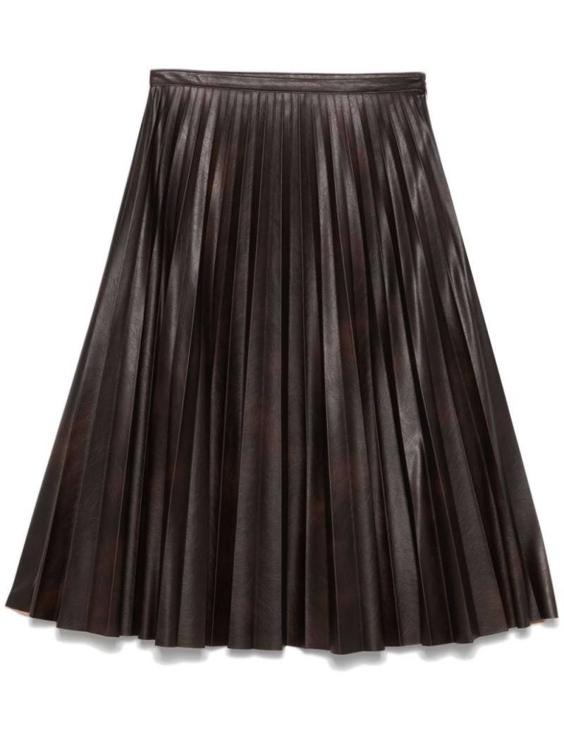 PINKO pleated midi skirt - Brown von PINKO