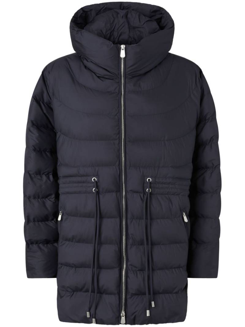 PINKO quilted hooded coat - Blue von PINKO