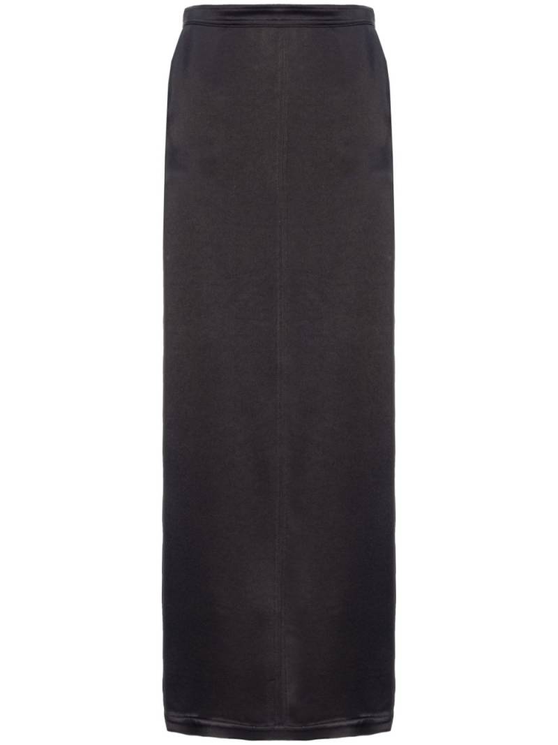 PINKO rear-slit maxi skirt - Black von PINKO