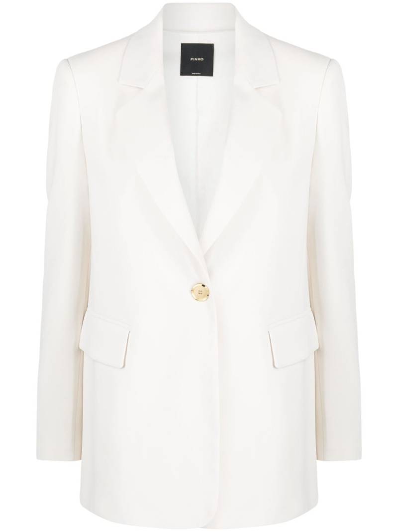 PINKO single-breasted blazer - Neutrals von PINKO