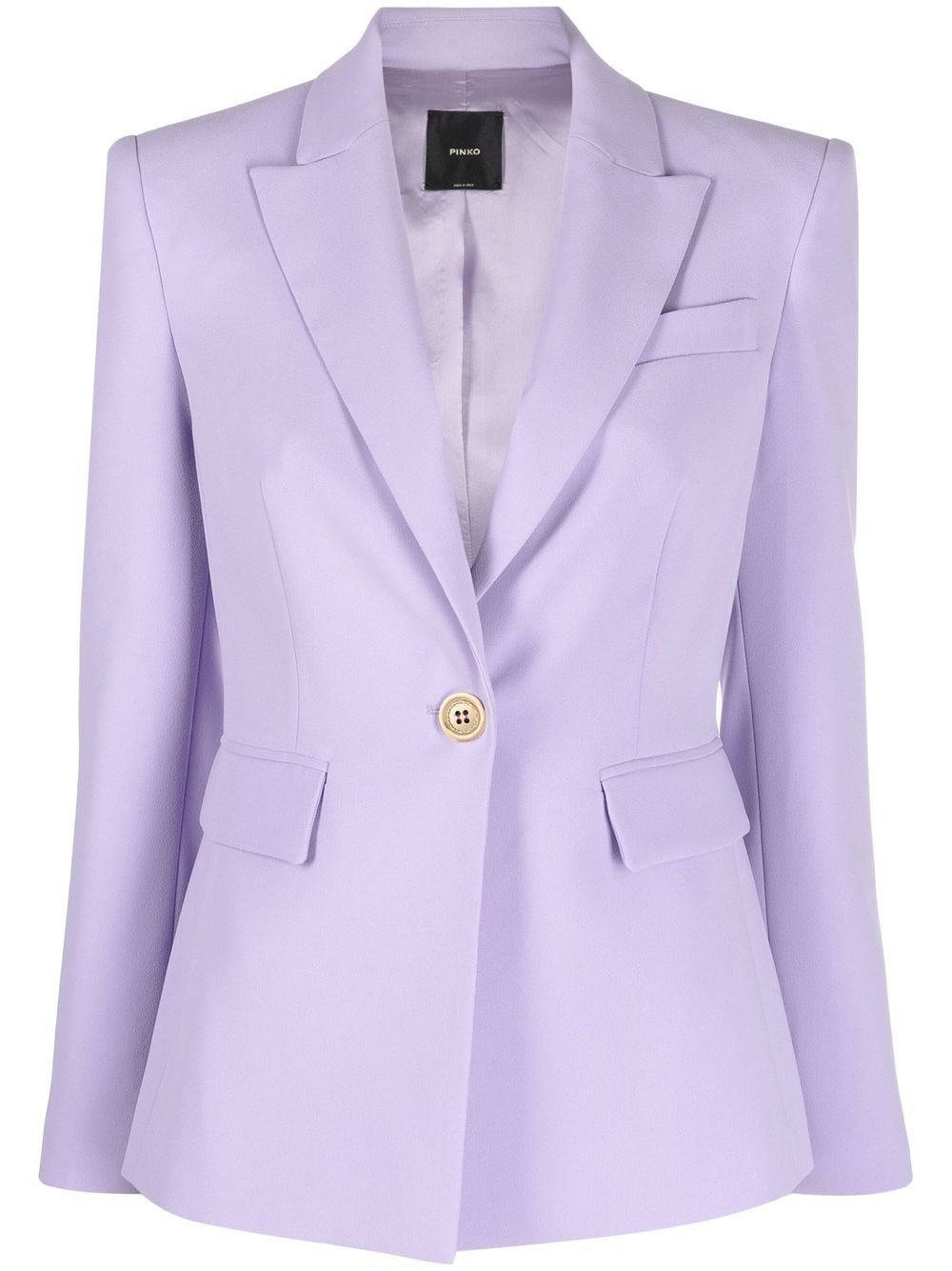 PINKO single-breasted blazer - Purple von PINKO