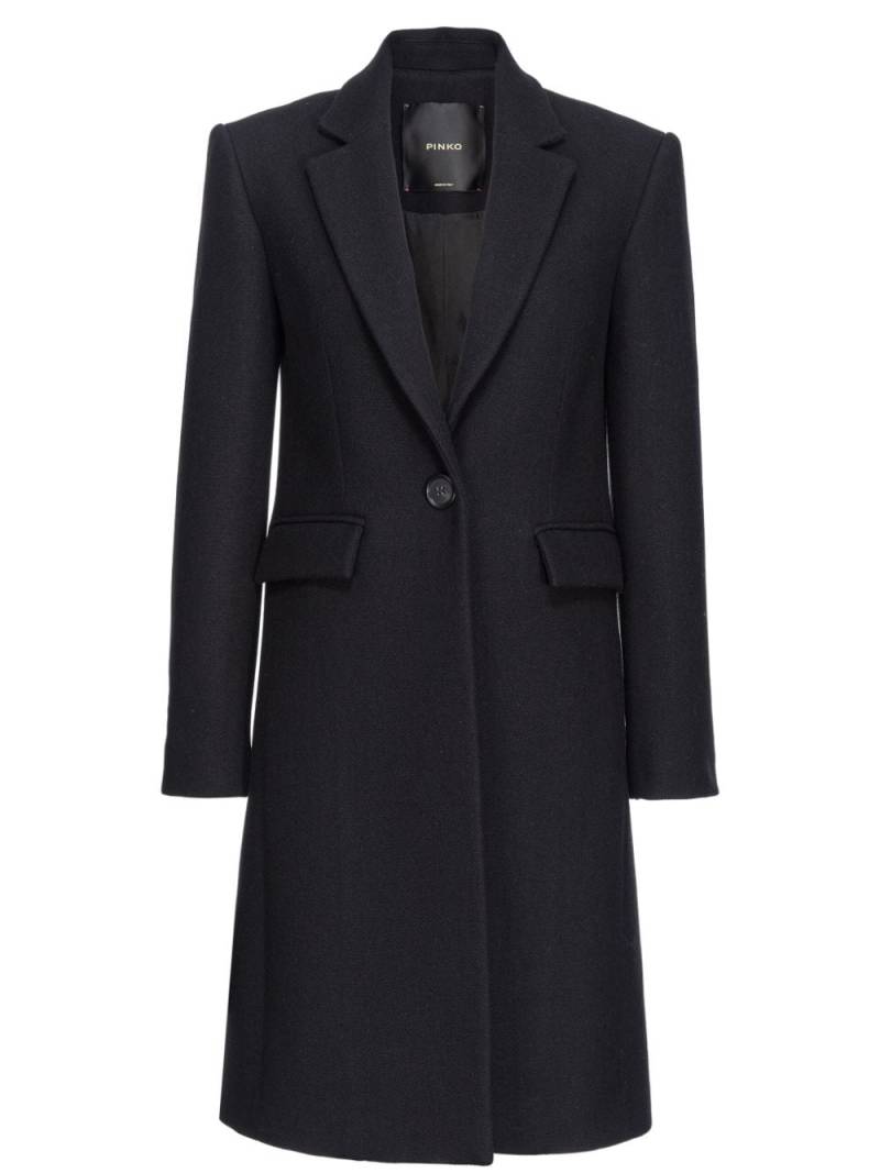 PINKO single-breasted coat - Black von PINKO